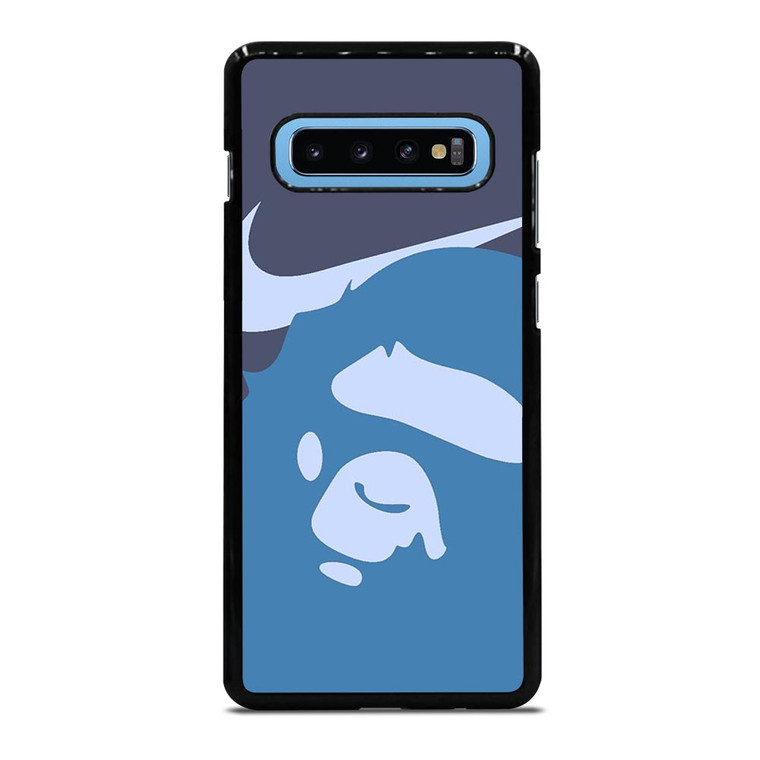 NIKE X BAPE BLUE Samsung Galaxy S10 Plus Case