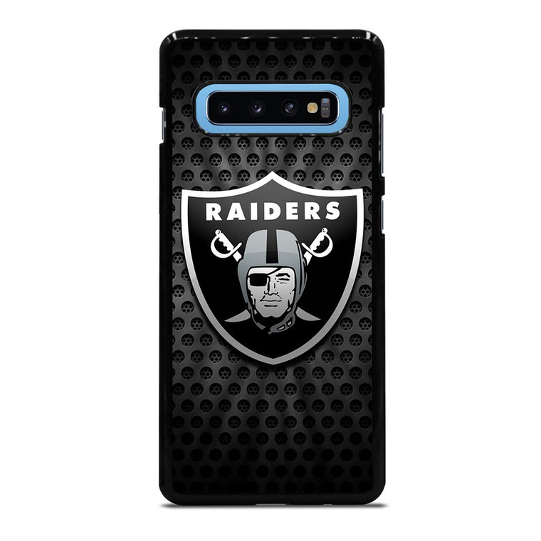 OAKLAND RAIDERS METAL LOGO Samsung Galaxy S10 Plus Case