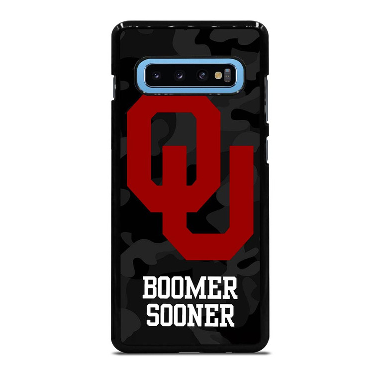 OKLAHOMA SOONERS CAMO LOGO Samsung Galaxy S10 Plus Case