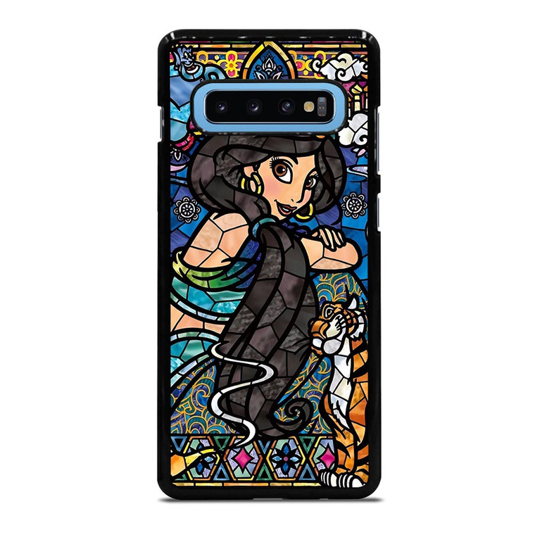 Princess Jasmine Aladdin Fairy Tale Stained Samsung Galaxy S10 Plus Case Princess Jasmine Aladdin Fairy Tale Stained Samsung Galaxy S10 Plus Case