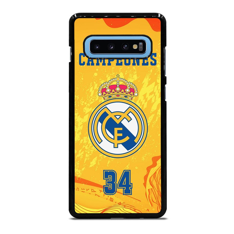 REAL MADRID CF CAMPEONES 34 Samsung Galaxy S10 Plus Case
