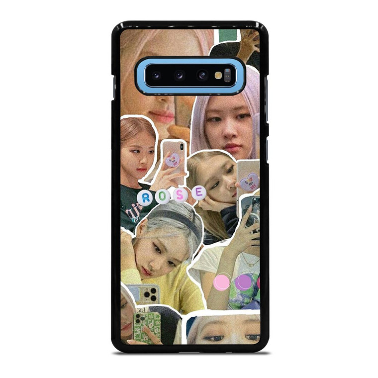 ROSE BLACKPINK AESTHETIC COLLAGE Samsung Galaxy S10 Plus Case