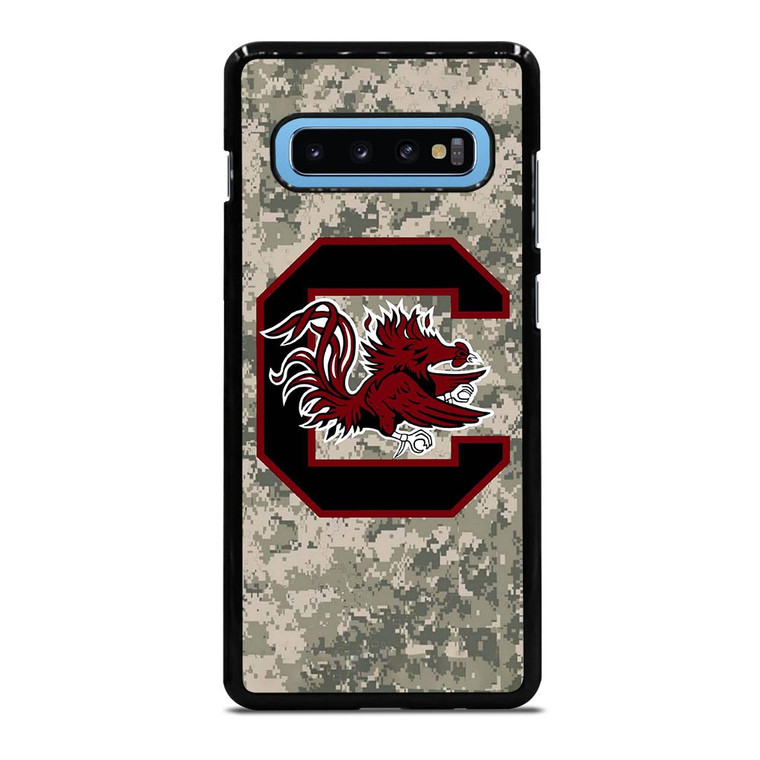 SOUTH CAROLINA GAMECOCKS CAMO LOGO Samsung Galaxy S10 Plus Case