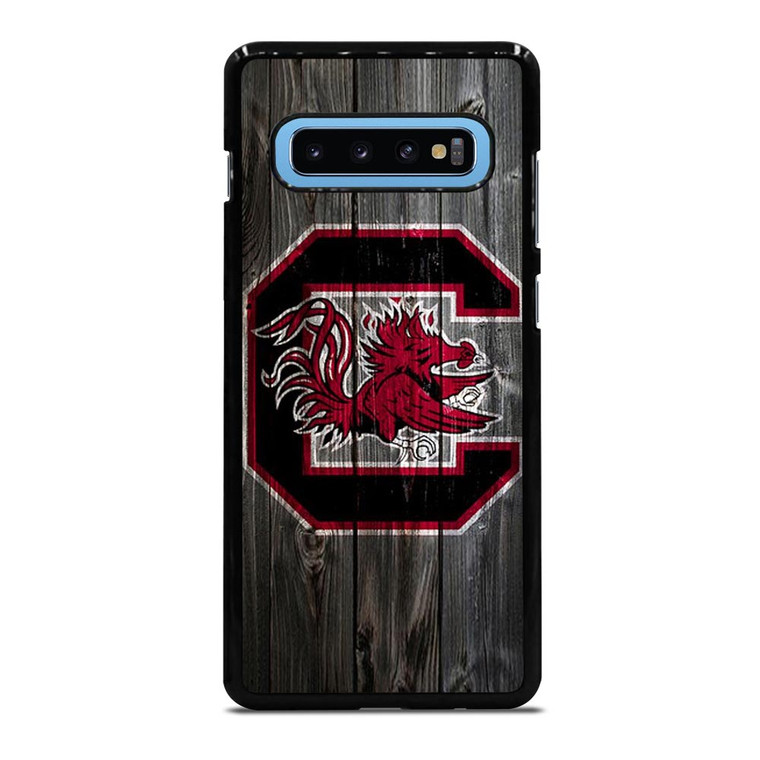 SOUTH CAROLINA GAMECOCKS WOODEN LOGO Samsung Galaxy S10 Plus Case