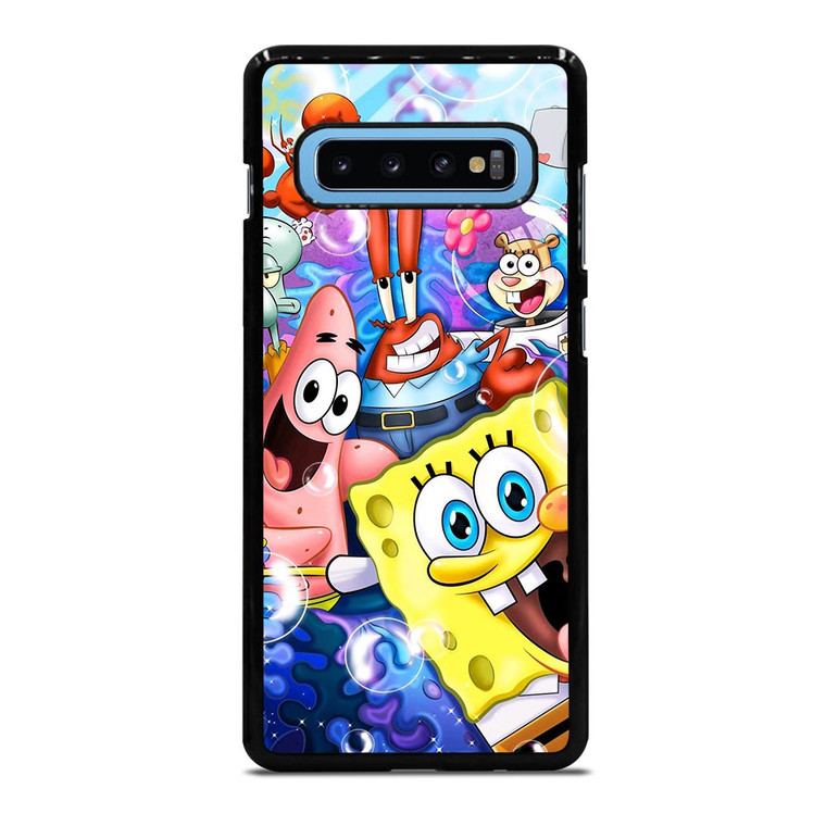 SPONGEBOB AND FRIEND BUBLE Samsung Galaxy S10 Plus Case