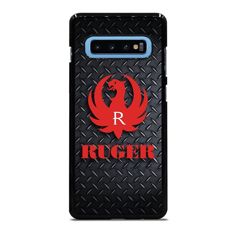STURM RUGER FIREARM PLATE LOGO Samsung Galaxy S10 Plus Case