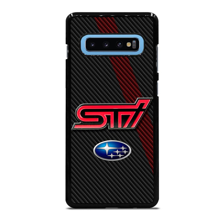 SUBARU STI CARBON LOGO Samsung Galaxy S10 Plus Case