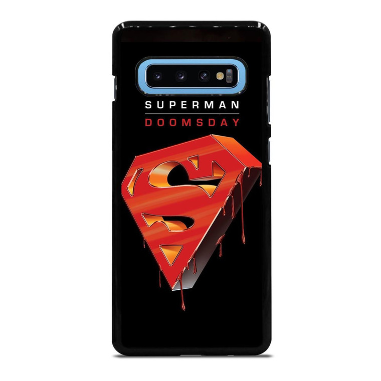 SUPERMAN DOOMSDAY LOGO Samsung Galaxy S10 Plus Case