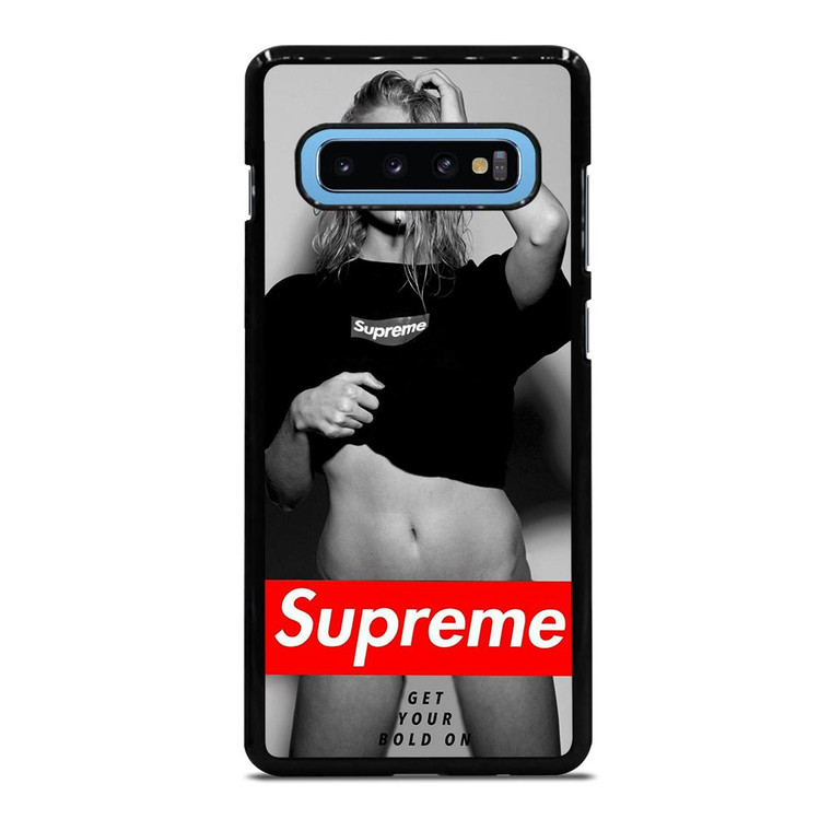 SUPREME GET YOUR BOLD ON Samsung Galaxy S10 Plus Case