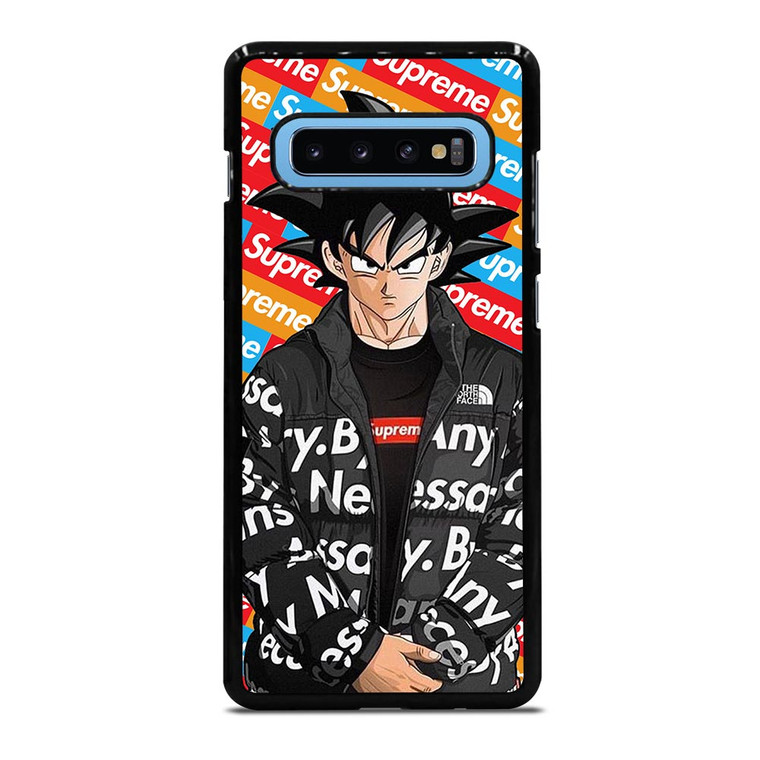 SUPREME GOKU THE NORT FACE Samsung Galaxy S10 Plus Case