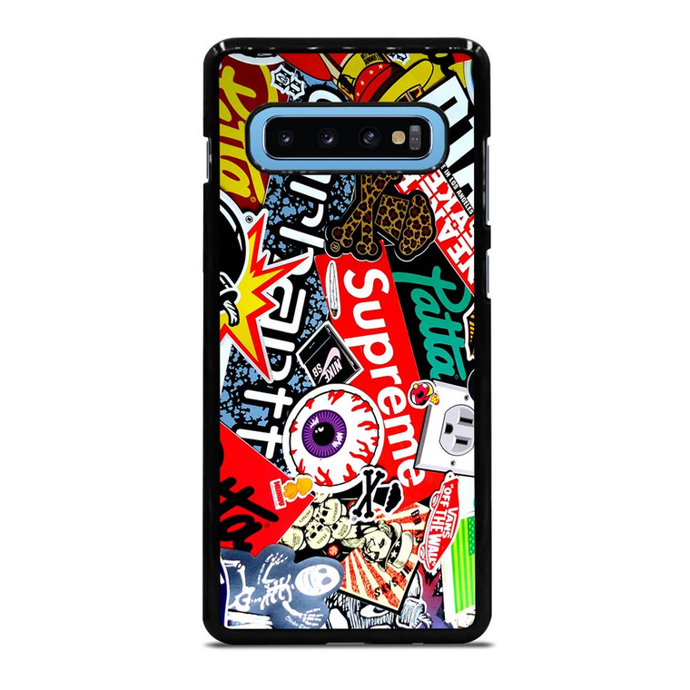 SUPREME STICKER AND OTHER BRAND Samsung Galaxy S10 Plus Case