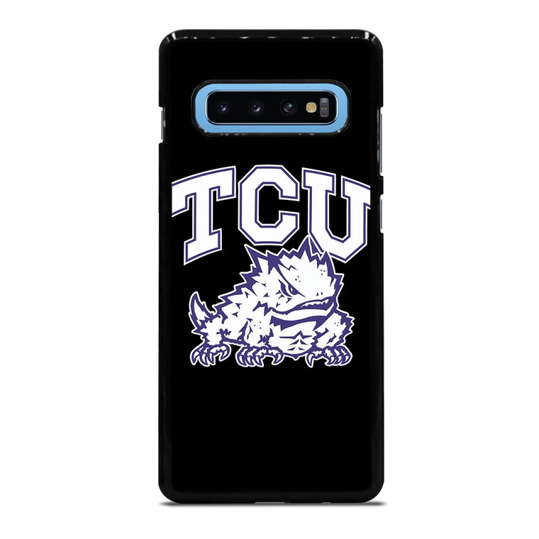TCU HORNED FROGS FOOTBALL LOGO Samsung Galaxy S10 Plus Case
