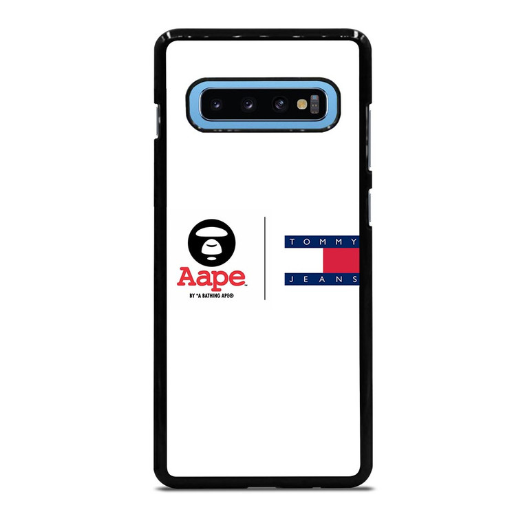 TOMMY HILFIGER A BATHING APE LOGO Samsung Galaxy S10 Plus Case