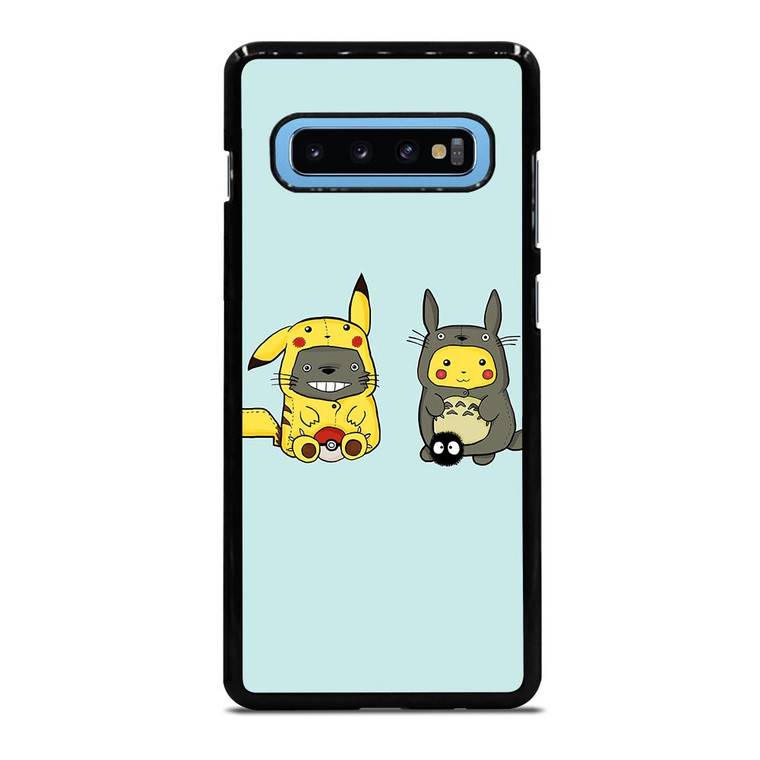 TOTORO X PIKACHU CARTOON Samsung Galaxy S10 Plus Case
