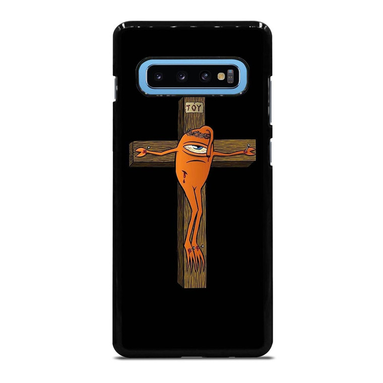 TOY MACHINE SKATEBOARD CROSS LOGO Samsung Galaxy S10 Plus Case