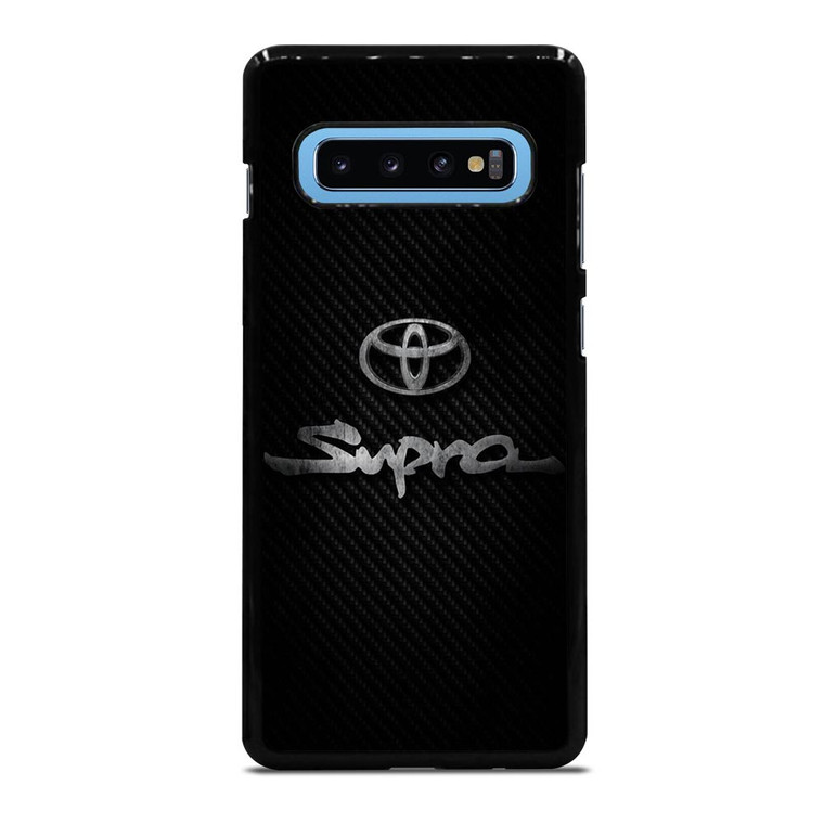TOYOTA SUPRA CARBON LOGO Samsung Galaxy S10 Plus Case
