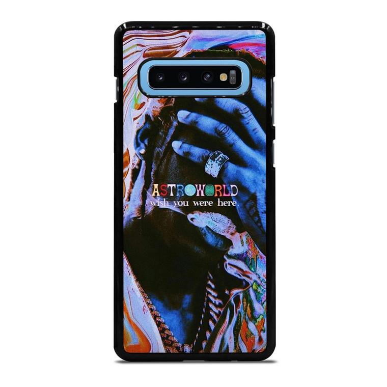 TRAVIS SCOTT ASTROWORLD ART Samsung Galaxy S10 Plus Case