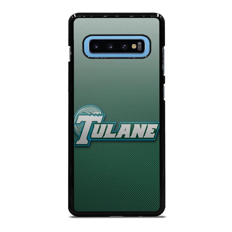 TULANE UNIVERSITY LOGO CARBON Samsung Galaxy S10 Plus Case TULANE UNIVERSITY LOGO CARBON Samsung Galaxy S10 Plus Case