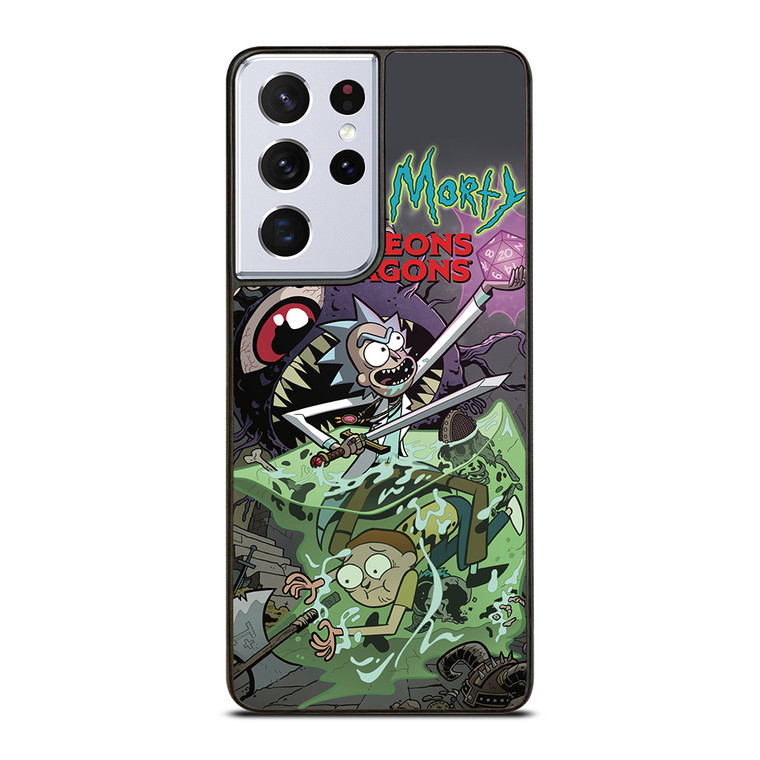 RICK AND MORTY VS DUNGEONS DRAGONS Samsung Galaxy S21 Ultra Case