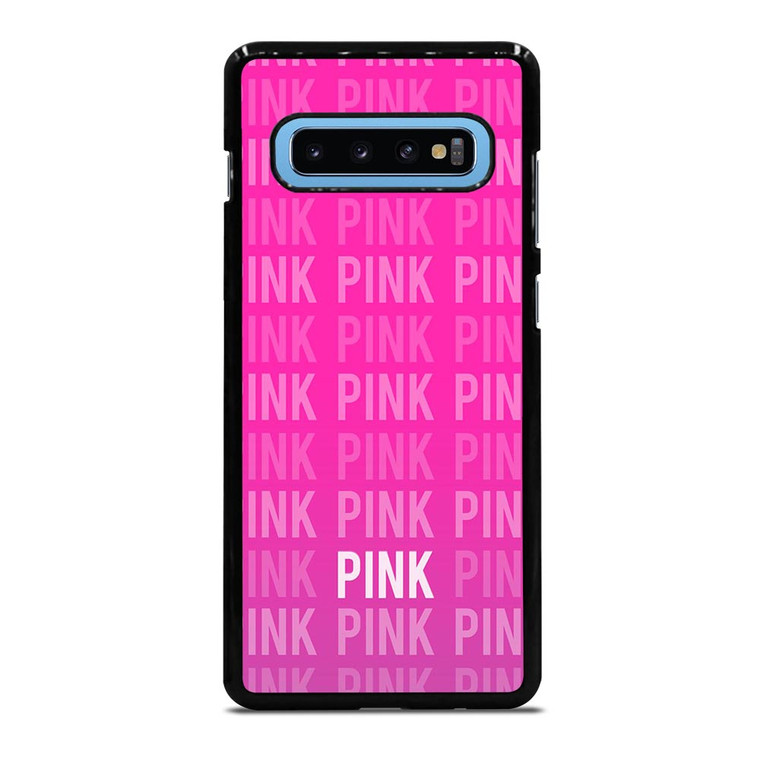 VICTORIA'S SECRET PINK LOGO Samsung Galaxy S10 Plus Case VICTORIA'S SECRET PINK LOGO Samsung Galaxy S10 Plus Case