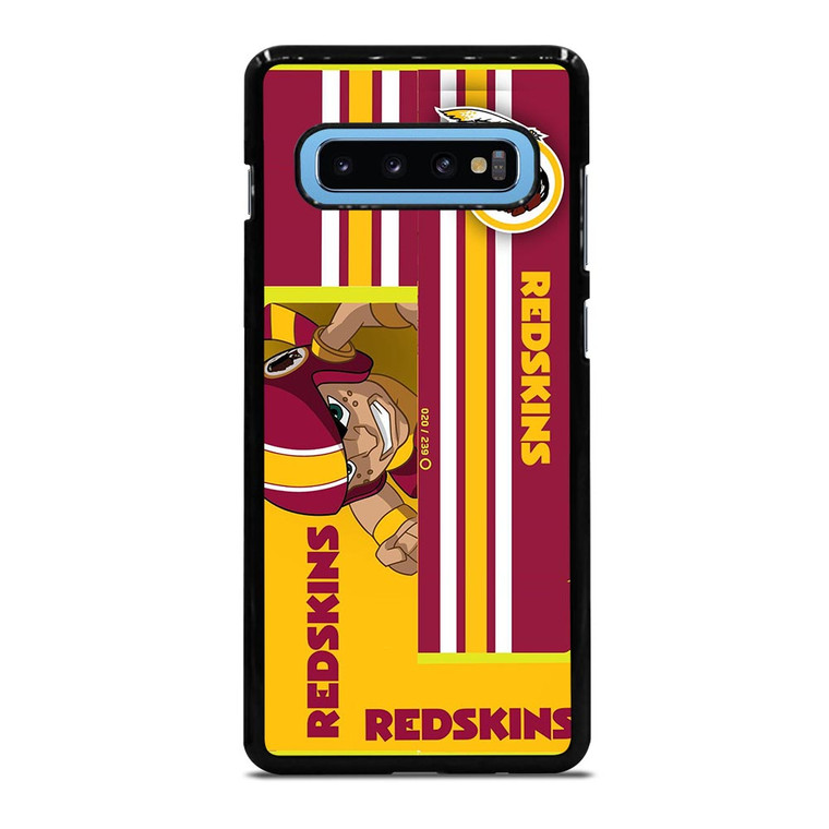 WASHINGTON REDSKINS YELLOW RED MLS Samsung Galaxy S10 Plus Case
