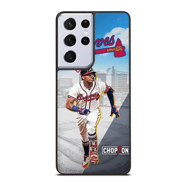 RONALD ACUNA JR ATLANTA BRAVES Samsung Galaxy S21 Ultra Case RONALD ACUNA JR ATLANTA BRAVES Samsung Galaxy S21 Ultra Case