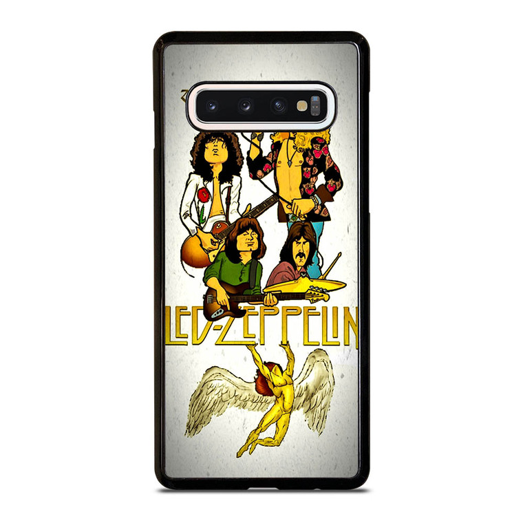 LED ZEPPELIN ROCK BAND ART Samsung Galaxy S10 Case