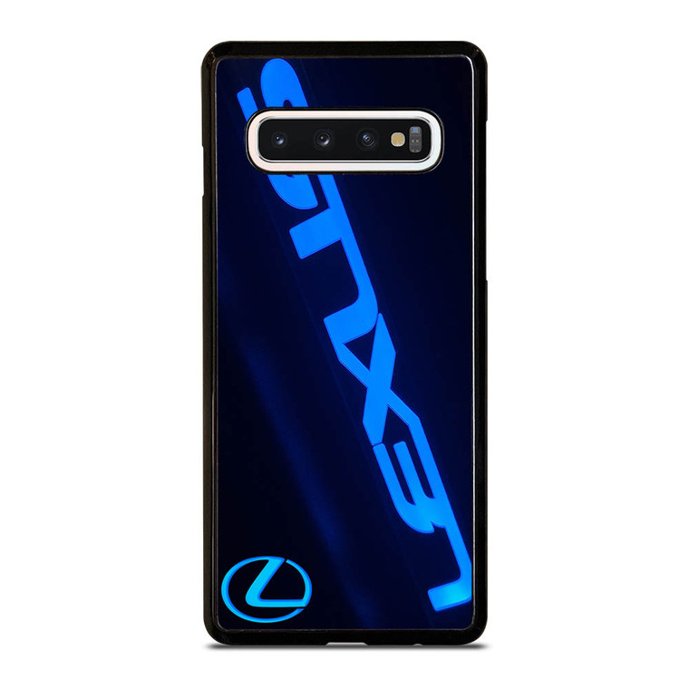 LEXUS BLUE LIGHT LOGO Samsung Galaxy S10 Case