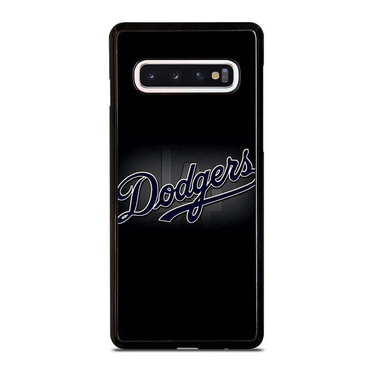 LOS ANGELES DODGERS BLACK LOGO Samsung Galaxy S10 Case