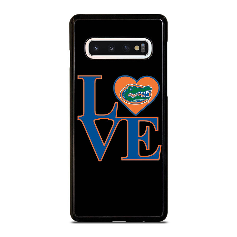 LOVE FLORIDA GATORS FOOTBALL TEAM Samsung Galaxy S10 Case