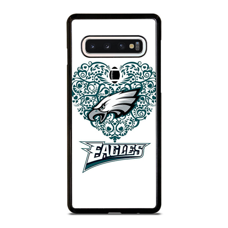 LOVE PHILADELPHIA EAGLES Samsung Galaxy S10 Case