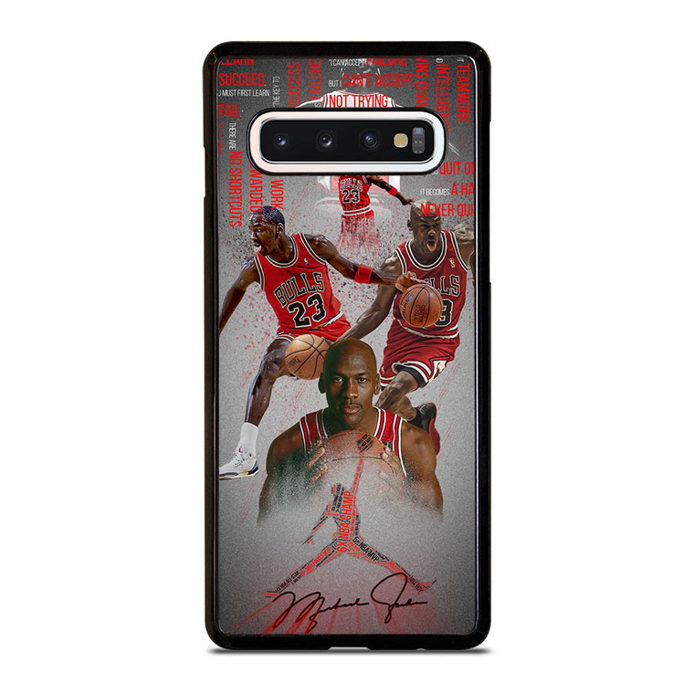 MICHAEL JORDAN BULLS QUOTE Samsung Galaxy S10 Case