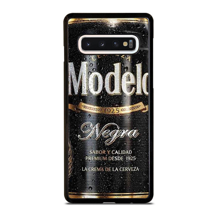 MODELO NEGRA BEER Samsung Galaxy S10 Case