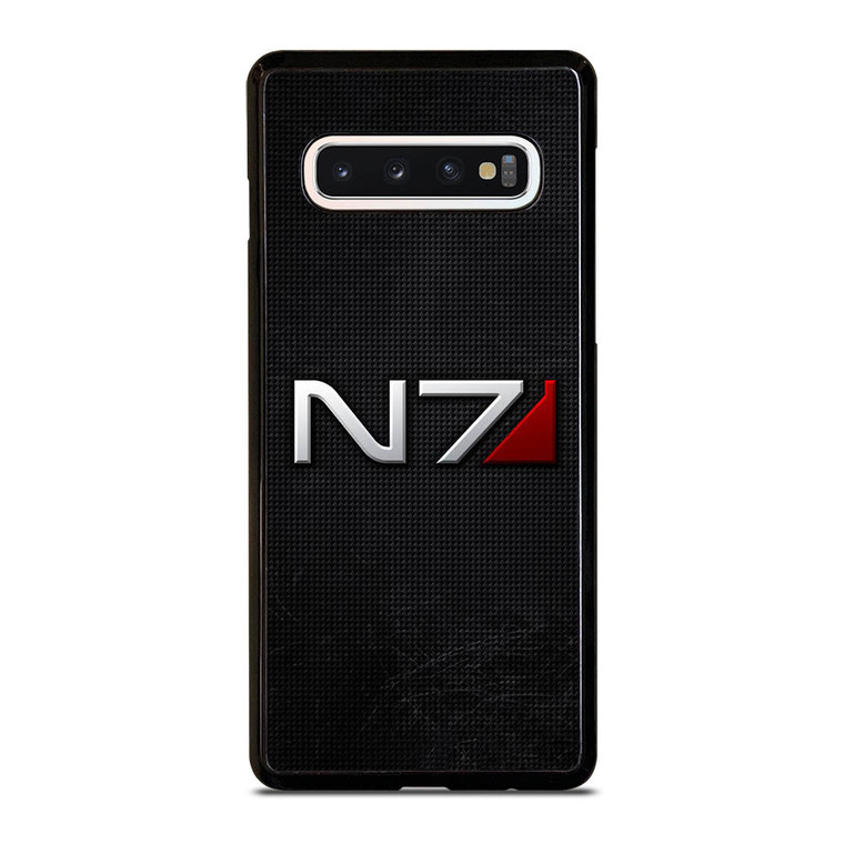 N7 MASS EFFECT PLATE EMBLEM Samsung Galaxy S10 Case