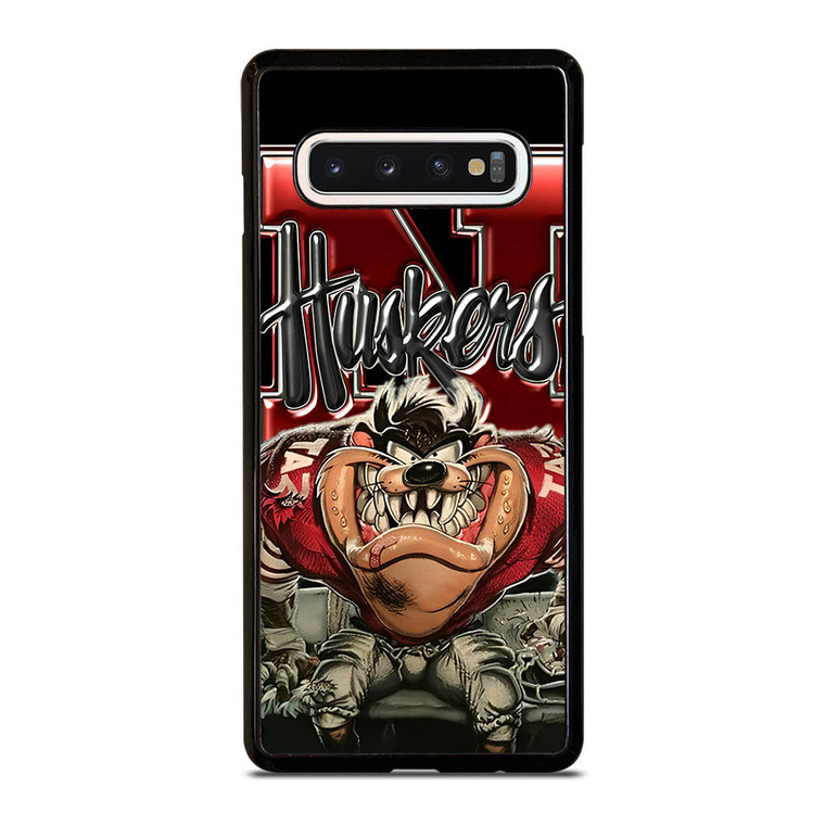 NEBRASKA CORNUSKERS TAZ Samsung Galaxy S10 Case