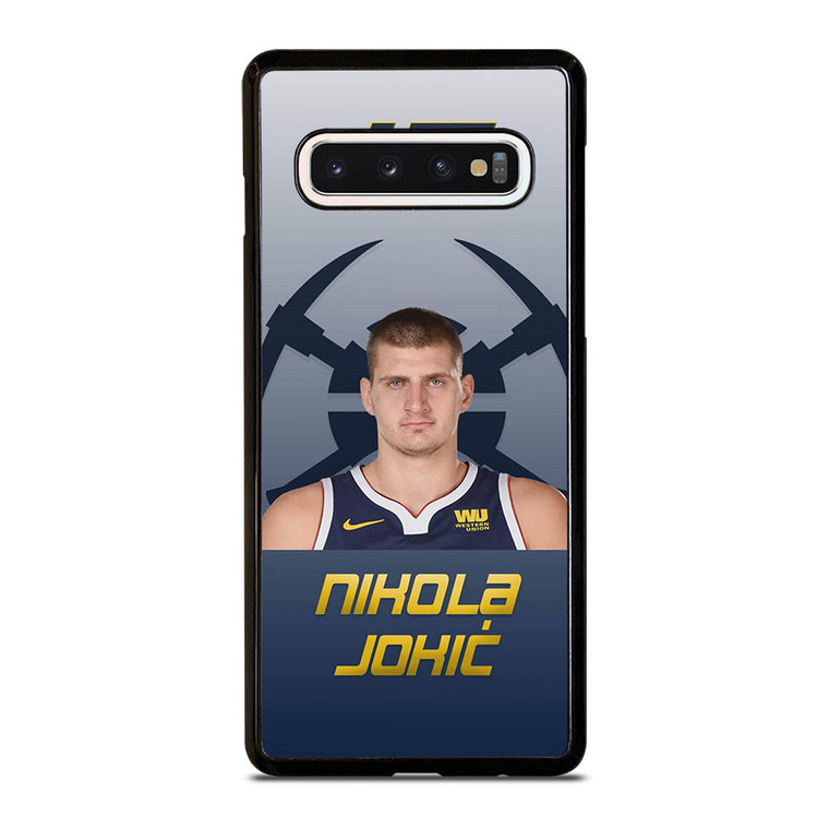 NIKOLA JOKIC DENVER NUGGETS SYMBOL Samsung Galaxy S10 Case