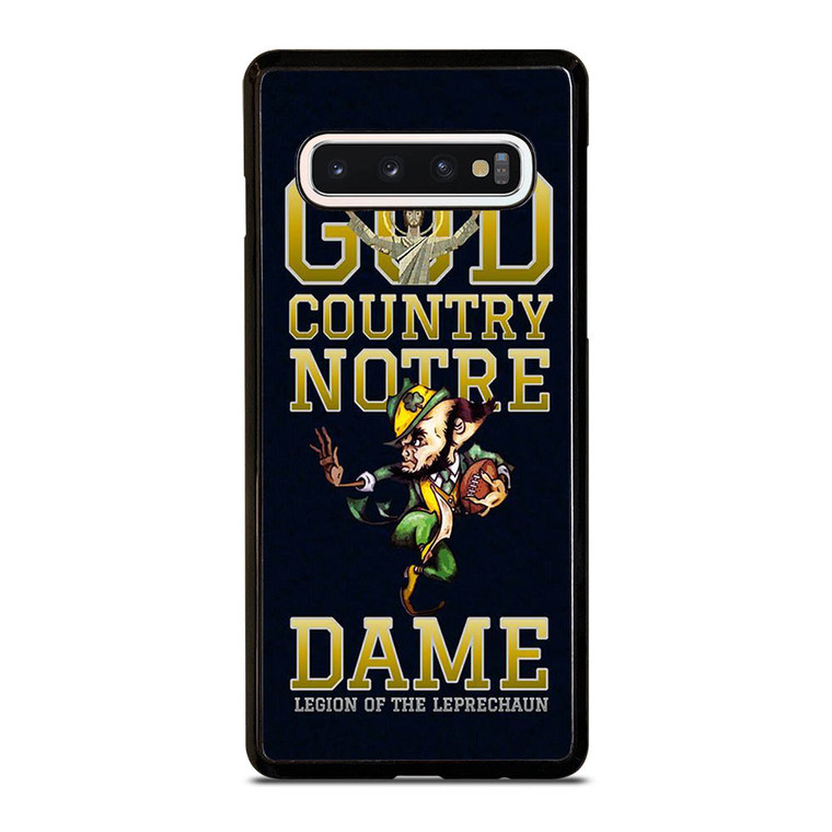 NOTRE DAME FIGHTING IRISH QUOTE Samsung Galaxy S10 Case