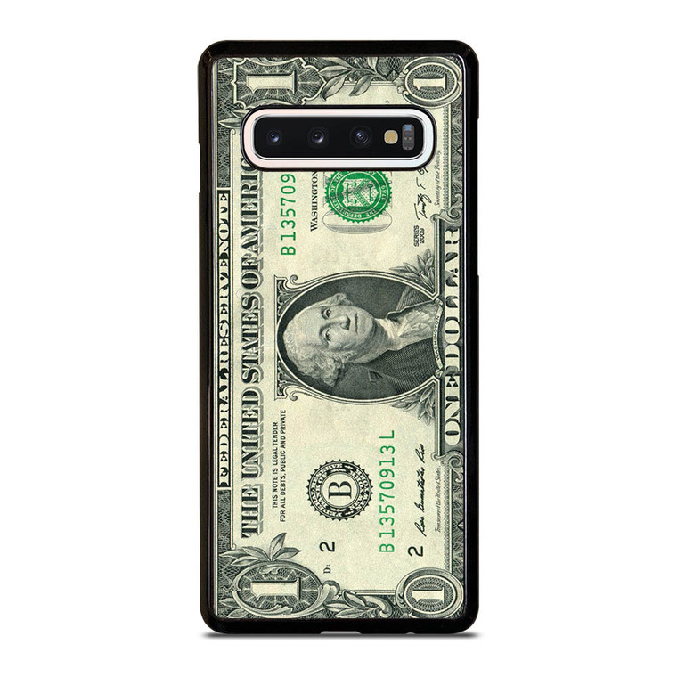 ONE DOLLAR UNITED STATES Samsung Galaxy S10 Case ONE DOLLAR UNITED STATES Samsung Galaxy S10 Case