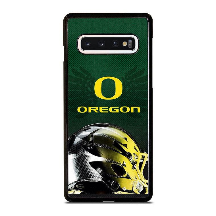 OREGON DUCKS FOOTBAL HELMET Samsung Galaxy S10 Case