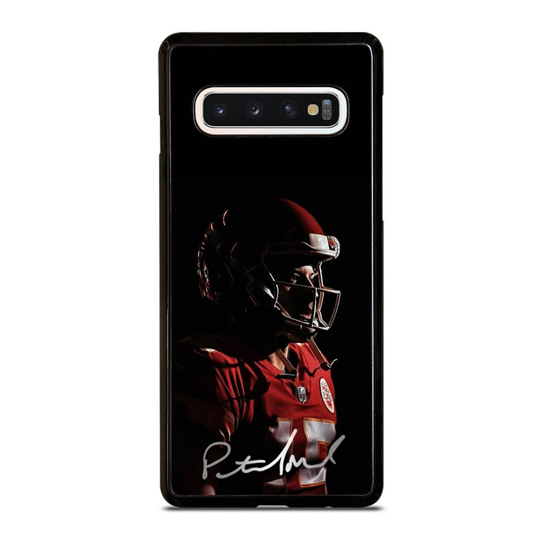 PATRICK MAHOMES KC CHIEFS SIGNATURE Samsung Galaxy S10 Case