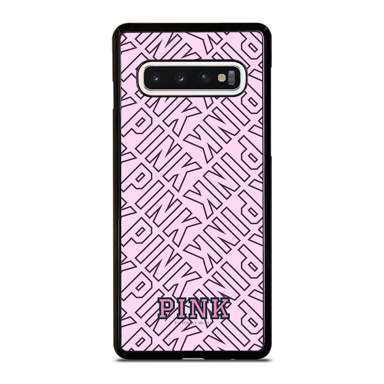 PINK VICTORIA S SECRET COLLAGE Samsung Galaxy S10 Case