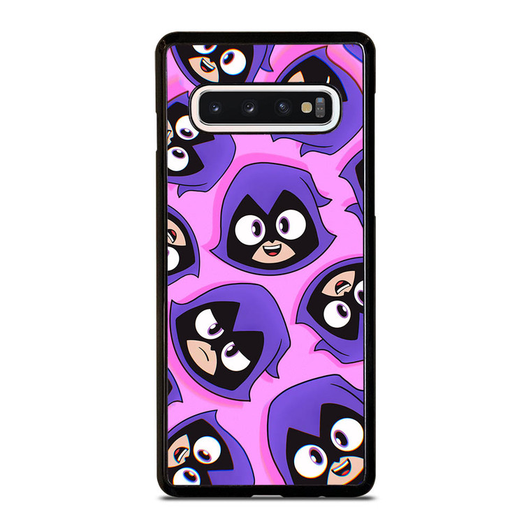 RAVEN TEEN TITANS GO PATTERN Samsung Galaxy S10 Case