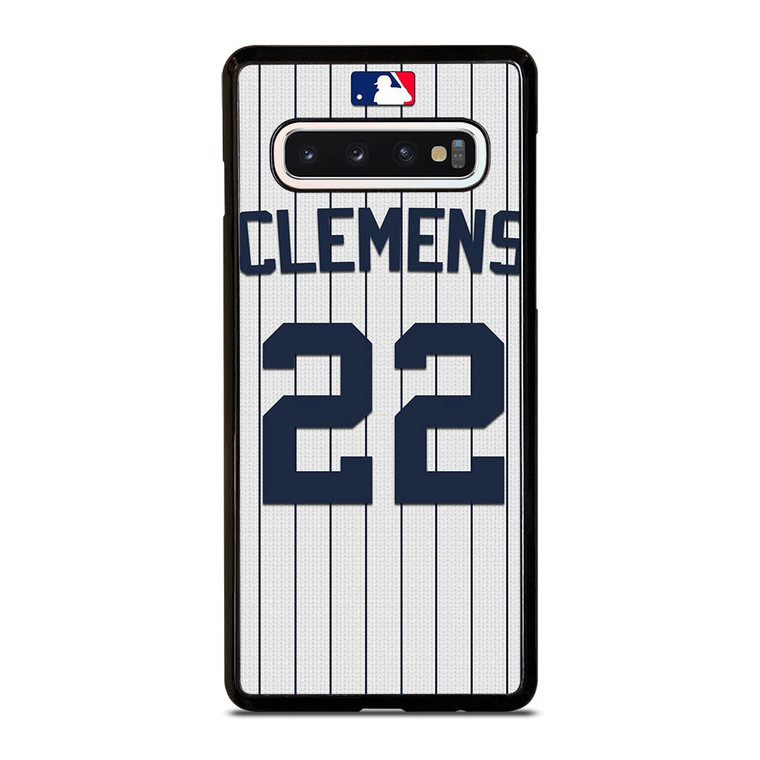 ROGER CLEMENS NEW YORK YANKEES Samsung Galaxy S10 Case