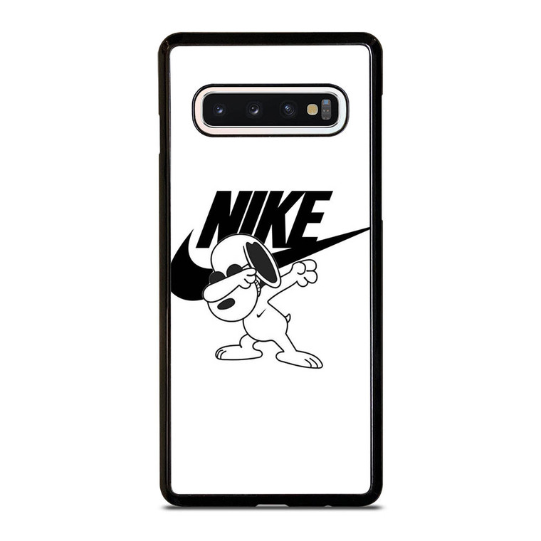 SNOOPY NIKE DAB STYLE Samsung Galaxy S10 Case SNOOPY NIKE DAB STYLE Samsung Galaxy S10 Case