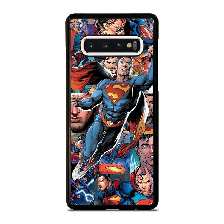SUPERMAN COLLAGE SUPERHERO Samsung Galaxy S10 Case