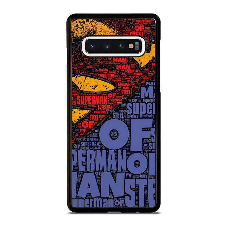 SUPERMAN LOGO ART WALL Samsung Galaxy S10 Case
