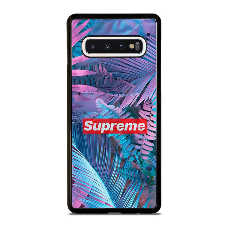 SUPREME FLORAL BICOLOUR Samsung Galaxy S10 Case
