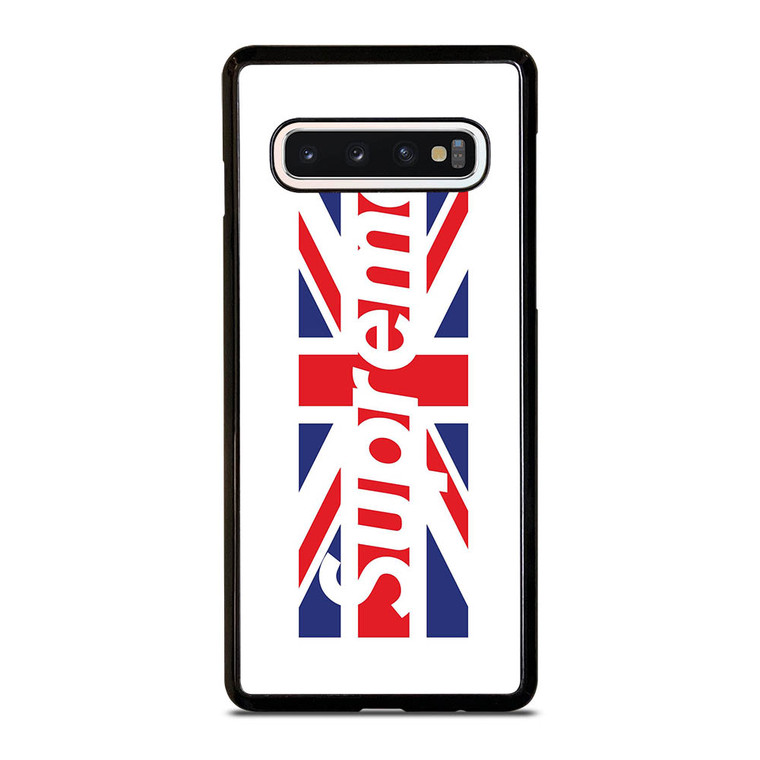 SUPREME UNITED KINGDOM FLAG Samsung Galaxy S10 Case SUPREME UNITED KINGDOM FLAG Samsung Galaxy S10 Case