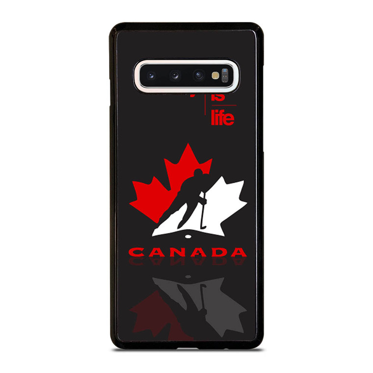 TEAM CANADA HOCKEY SYMBOL Samsung Galaxy S10 Case