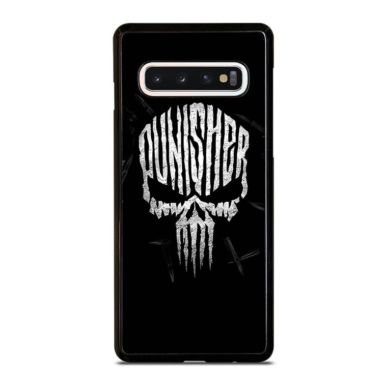 THE PUNISHER LOGO BULLETS Samsung Galaxy S10 Case